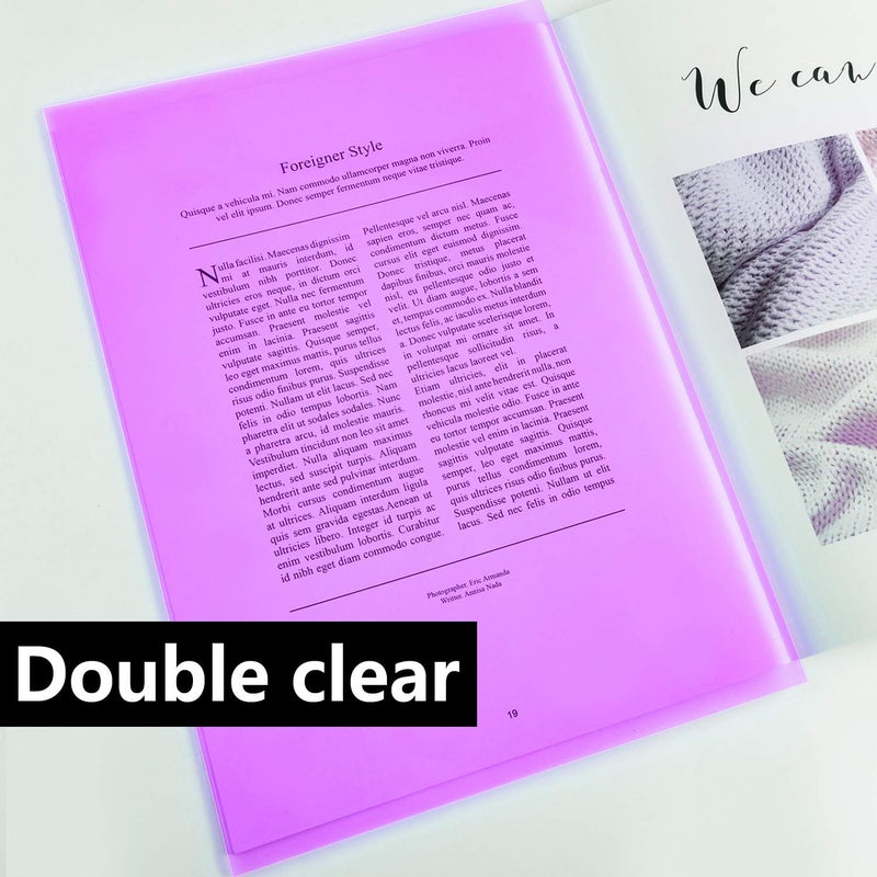 FFNIU Colored Overlays for Dyslexia, 8 Pcs Dyslexia Tools for Kids, Dyslexia Reading Strips, Colored Transparency Sheets for Early Readers, ADHD and Visual Stress, 11IN x 8.5IN - Image 4